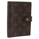 LOUIS VUITTON Monogram Agenda PM Day Planner Cover R20005 LV Auth ka3278-1