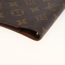 LOUIS VUITTON Monogram Agenda PM Day Planner Cover R20005 LV Auth ka3278-15