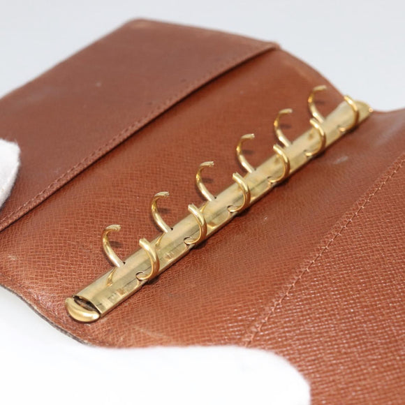 LOUIS VUITTON Monogram Agenda PM Day Planner Cover R20005 LV Auth ka3278