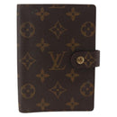 LOUIS VUITTON Monogram Agenda PM Day Planner Cover R20005 LV Auth ka3278-13