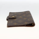 LOUIS VUITTON Monogram Agenda PM Day Planner Cover R20005 LV Auth ka3278-5
