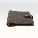 LOUIS VUITTON Monogram Agenda PM Day Planner Cover R20005 LV Auth ka3278-6