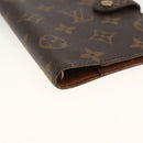LOUIS VUITTON Monogram Agenda PM Day Planner Cover R20005 LV Auth ka3278-14