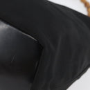 GUCCI Bamboo Shoulder Bag Nylon Black Silver 000 0531 Auth ka3282-11