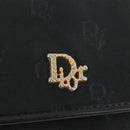 Christian Dior Honeycomb Canvas Shoulder Bag Green Gold Auth ka3284-17