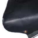 Christian Dior Honeycomb Canvas Shoulder Bag Green Gold Auth ka3284-12