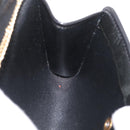 Christian Dior Honeycomb Canvas Shoulder Bag Green Gold Auth ka3284-18
