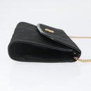 Christian Dior Honeycomb Canvas Shoulder Bag Green Gold Auth ka3284-3
