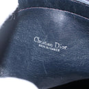 Christian Dior Trotter Canvas Hand Bag Navy Gold Auth ka3287-15