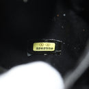 CHANEL COCO Mark Vanity Hand Bag Caviar Skin Black Gold CC Auth ka329V-23