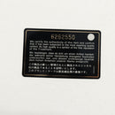 CHANEL COCO Mark Vanity Hand Bag Caviar Skin Black Gold CC Auth ka329V-24