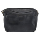 CELINE Shoulder Bag Leather Navy Gold Auth ka3302-13