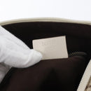 GUCCI GG Canvas Shoulder Bag Beige Silver 145857 Auth ka3305-21