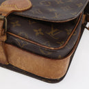 LOUIS VUITTON Monogram Cartouchiere MM Shoulder Bag M51253 LV Auth ka331-14