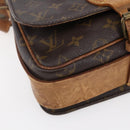 LOUIS VUITTON Monogram Cartouchiere MM Shoulder Bag M51253 LV Auth ka331-15