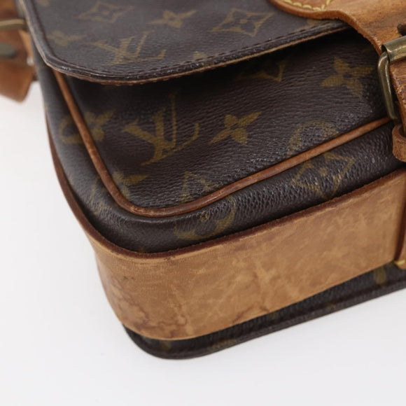 LOUIS VUITTON Monogram Cartouchiere MM Shoulder Bag M51253 LV Auth ka331