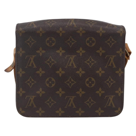LOUIS VUITTON Monogram Cartouchiere MM Shoulder Bag M51253 LV Auth ka331