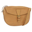 LOUIS VUITTON Epi Jeune Fille MM Shoulder Bag Beige M52156 LV Auth ka3311-1