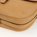 LOUIS VUITTON Epi Jeune Fille MM Shoulder Bag Beige M52156 LV Auth ka3311-14