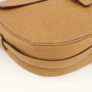 LOUIS VUITTON Epi Jeune Fille MM Shoulder Bag Beige M52156 LV Auth ka3311-15