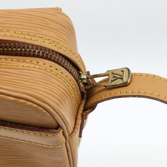 LOUIS VUITTON Epi Jeune Fille MM Shoulder Bag Beige M52156 LV Auth ka3311
