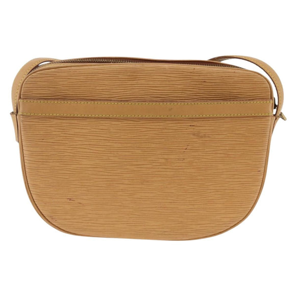 LOUIS VUITTON Epi Jeune Fille MM Shoulder Bag Beige M52156 LV Auth ka3311
