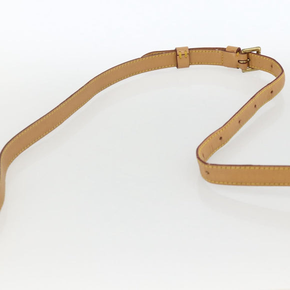 LOUIS VUITTON Epi Jeune Fille MM Shoulder Bag Beige M52156 LV Auth ka3311