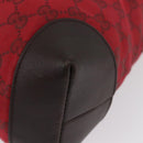 GUCCI GG Canvas Shoulder Bag Gold Red 308930 Auth ka3313-15