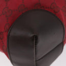 GUCCI GG Canvas Shoulder Bag Gold Red 308930 Auth ka3313-17