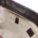 GUCCI GG Canvas Shoulder Bag Gold Red 308930 Auth ka3313-22
