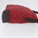 GUCCI GG Canvas Shoulder Bag Gold Red 308930 Auth ka3313-3