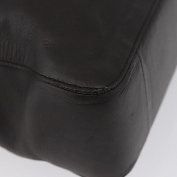 BOTTEGA VENETA INTRECCIATO Hand Bag Leather Brown Auth ka3317