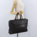 BOTTEGA VENETA INTRECCIATO Hand Bag Leather Brown Auth ka3317-22