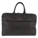 BOTTEGA VENETA INTRECCIATO Hand Bag Leather Brown Auth ka3317-2