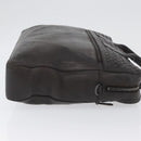 BOTTEGA VENETA INTRECCIATO Hand Bag Leather Brown Auth ka3317-3