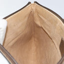 GUCCI GG Supreme Web Sherry Line Bag PVC Beige Gold Red 904 02 026 Auth ka332-21