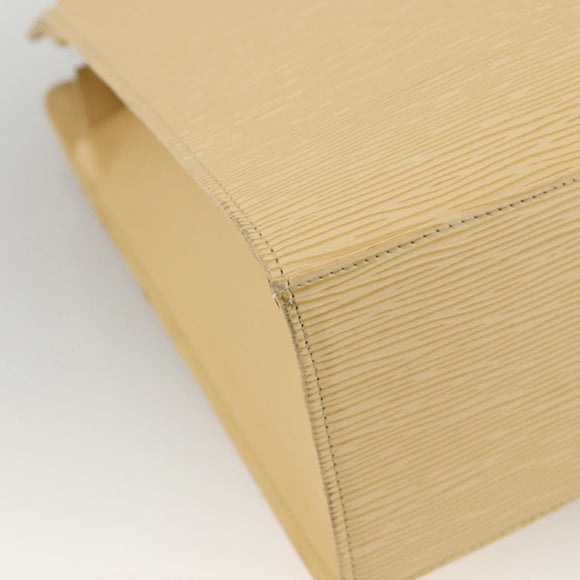 LOUIS VUITTON Epi Croisette GM Tote Bag Vanilla M5250A LV Auth ka3320