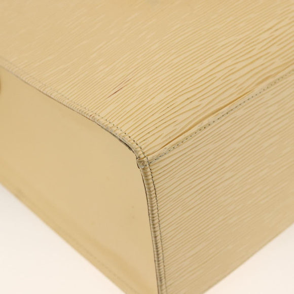 LOUIS VUITTON Epi Croisette GM Tote Bag Vanilla M5250A LV Auth ka3320