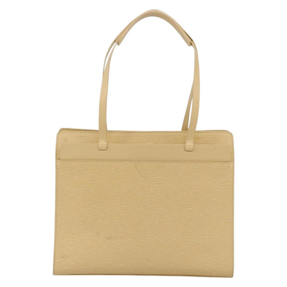 LOUIS VUITTON Epi Croisette GM Tote Bag Vanilla M5250A LV Auth ka3320