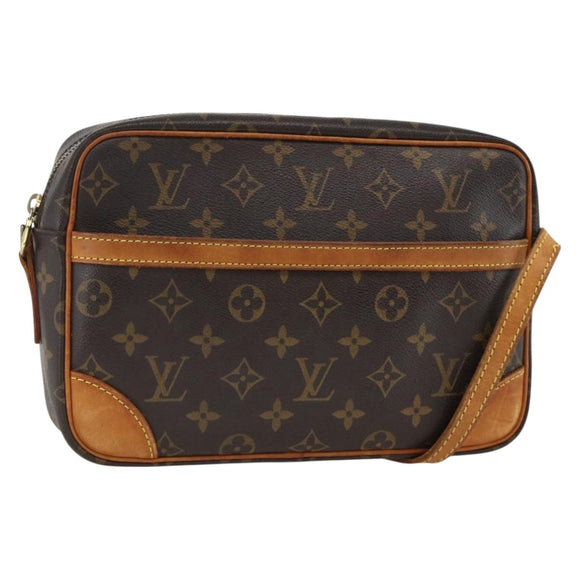 LOUIS VUITTON Monogram Trocadero 27 Shoulder Bag M51274 LV Auth ka3325