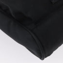 PRADA Shoulder Bag Nylon Black Silver Auth ka3326-14