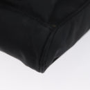 PRADA Shoulder Bag Nylon Black Silver Auth ka3326-15