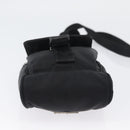 PRADA Shoulder Bag Nylon Black Silver Auth ka3326-5