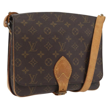 LOUIS VUITTON Monogram Cartouchiere GM Shoulder Bag M51252 LV Auth ka3327
