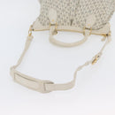 LOUIS VUITTON Monogram Mini Lin Croisette Marina PM Bag Blue M95494 Auth ka3338A-9