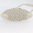 LOUIS VUITTON Monogram Mini Lin Croisette Marina PM Bag Blue M95494 Auth ka3338A-6