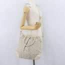 LOUIS VUITTON Monogram Mini Lin Croisette Marina PM Bag Blue M95494 Auth ka3338A-24