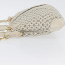 LOUIS VUITTON Monogram Mini Lin Croisette Marina PM Bag Blue M95494 Auth ka3338A-5