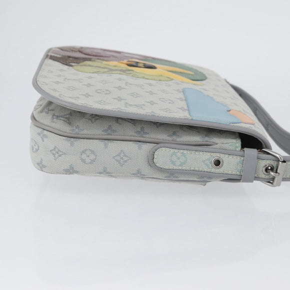 LOUIS VUITTON Monogram Mini Musette Comte De Fée Bag Gray M92279 LV Auth ka3339V
