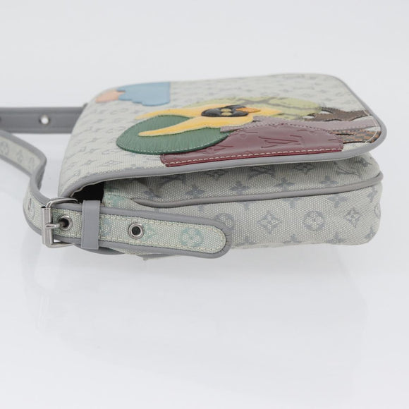 LOUIS VUITTON Monogram Mini Musette Comte De Fée Bag Gray M92279 LV Auth ka3339V